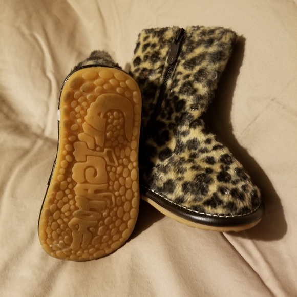 Baby Leopard Boots - Picture 2 of 2